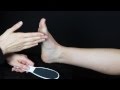Pedicure Techniques - Using a Foot File