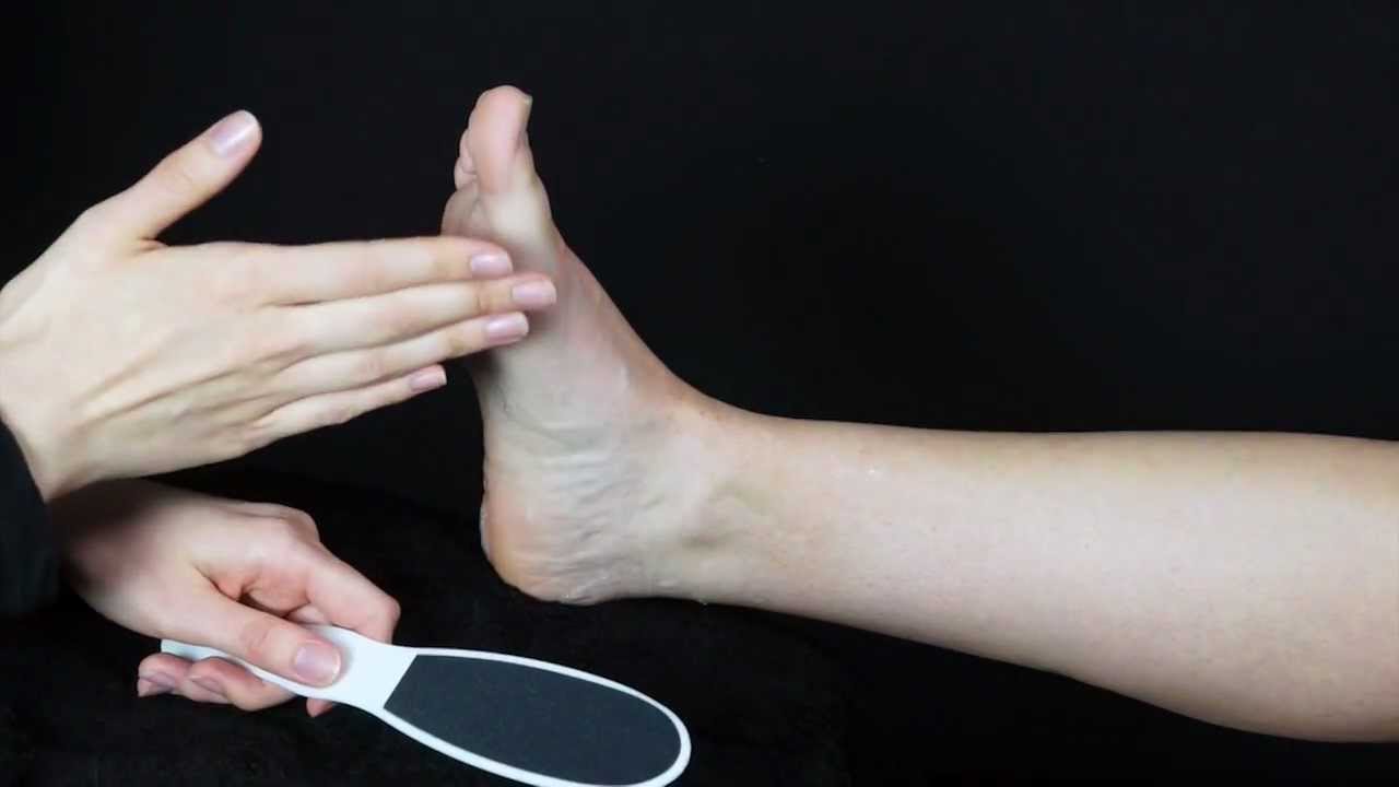 Pedicure Techniques - Using a Foot File 