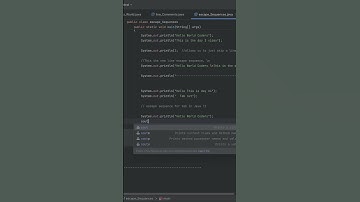 Escape Sequence "Tab Key" - Java Shorts #coding #programming #java