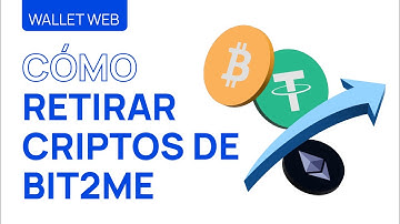 🔵 Cómo retirar Criptomonedas en Bit2Me - Nueva Wallet Web