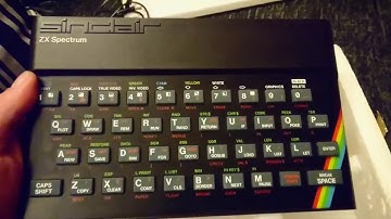 Unboxing a 48k ZX Spectrum