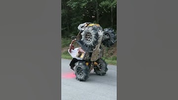 How to wheelie a can am renegade