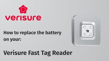 How To Replace the Battery on Your Verisure Fast Tag Reader - Battery Replacement Guide