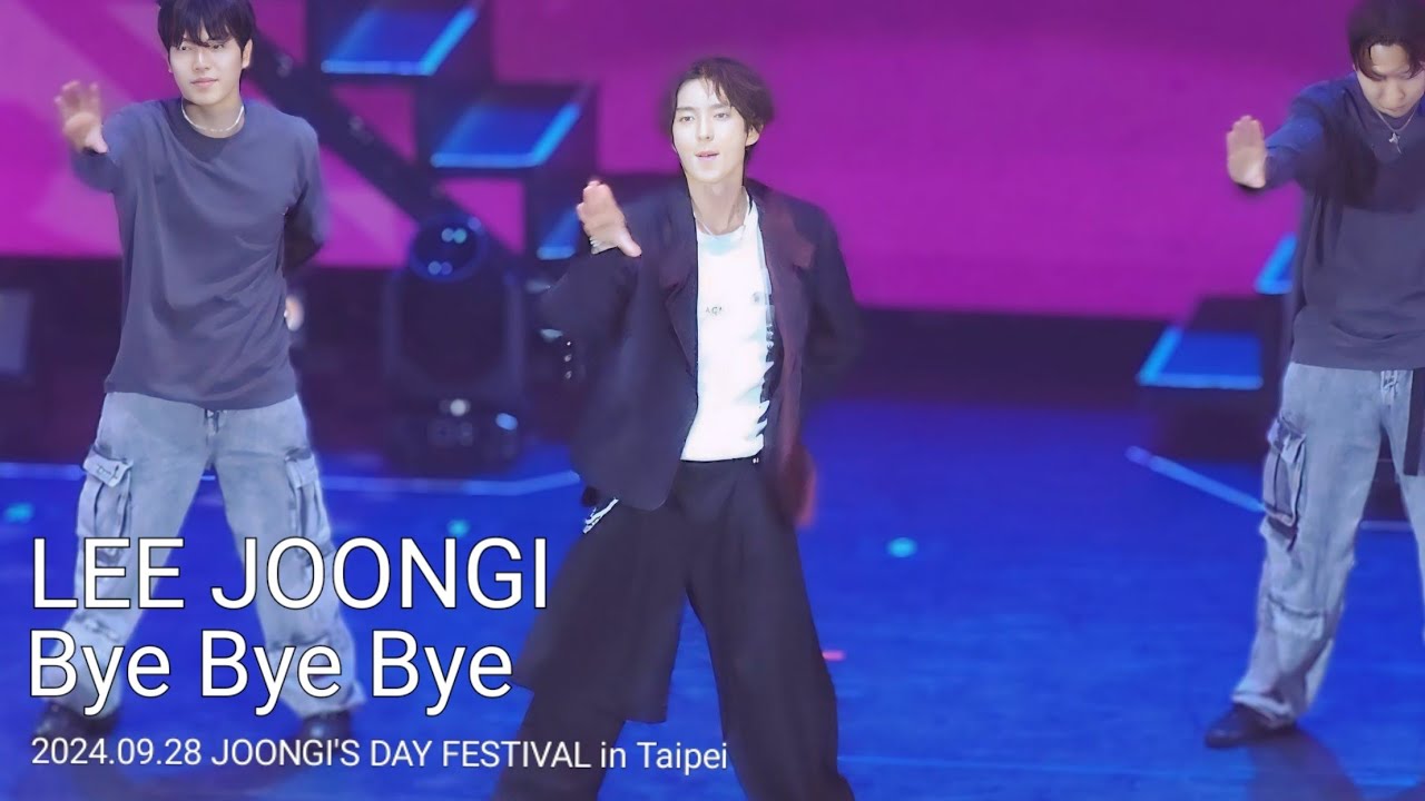 2024.09.28 李準基LEE JOONGI이준기《BYE BYE BYE》