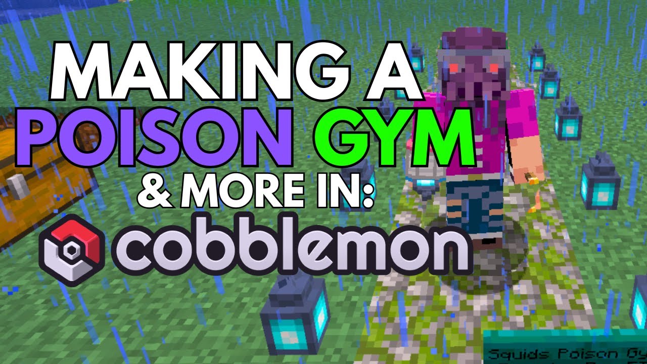 LIVE Becoming a Poison Gym Leader in Cobblemon
