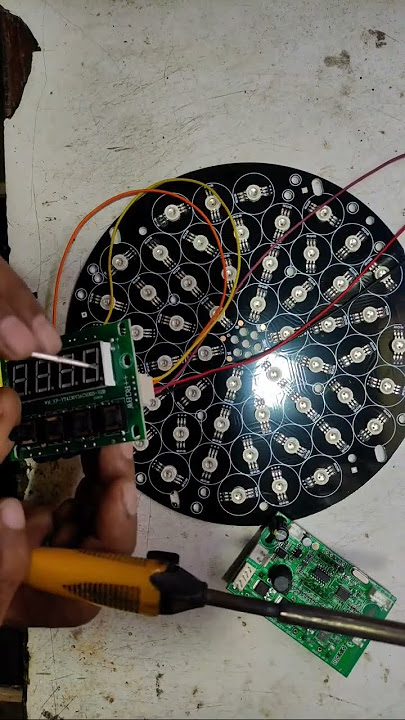 learn repairing DJ light 🚨 stage light 🚨 disco parlight mini DJ light 🚨 power supply mother board 🛹