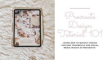 How to Design YouTube Thumbnails | Procreate Tutorial for Beginners