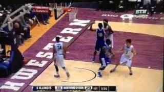 Luke Piotrowski Dunk at Northwestern 11-2013