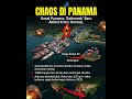 Efek Domino Perang Iran: Antrean Kapal di Panama Pecah Rekor! #konfliktimurtengah #shorts