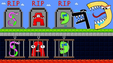 R.I.P Alphabet Lore (A - Z...) | Mario Sad Story | Please Come Back | GM Animation