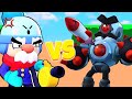 BRAWL STARS ANIMATION - GALE VS ROBOT SOLO 1vs1