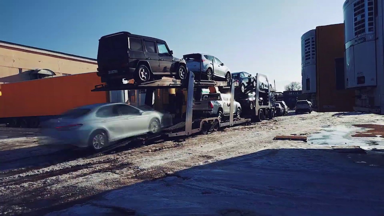 Автовоз на 5 машин