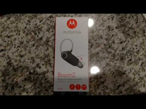 Motorola Boom 2 Bluetooth earpiece review