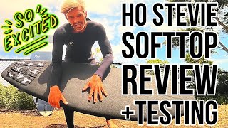 Ho Stevie Surfboard Review + POV surf testing Clips (Is This The Best Soft Top Surfboard Of 2022?) screenshot 5