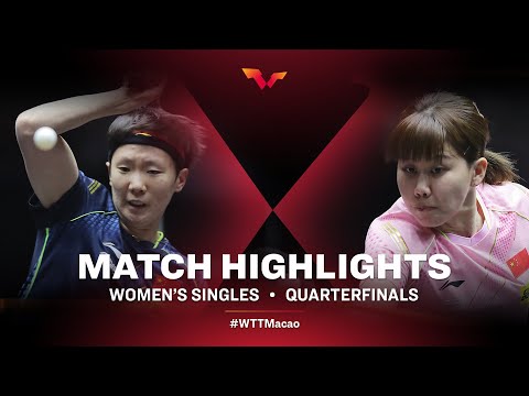 Wang Manyu vs Chen Xingtong | WS | WTT Macao 2021 (QF)