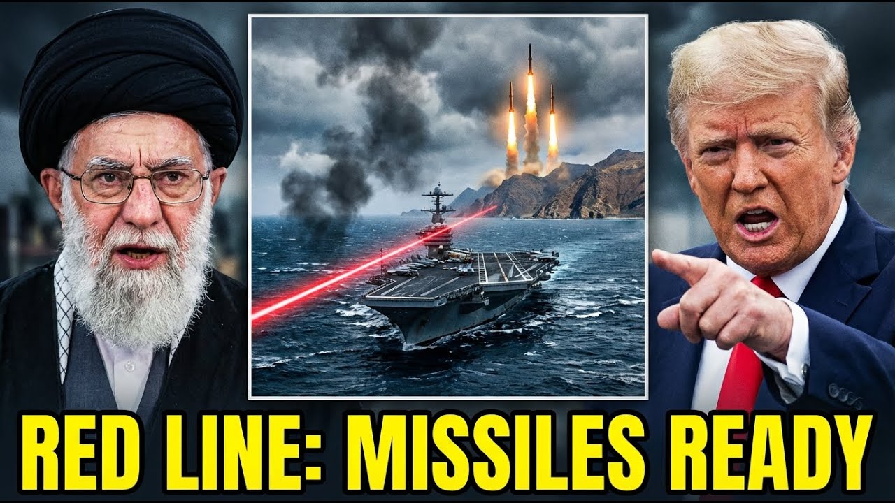 U.S. Carrier Strike Group CROSSES the Red Line — Iran’s Missiles Go to LAUNCH READY