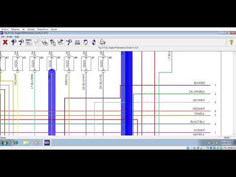 Jeep grand Cherokee 1995 diagrama eléctrico ECU PCM UNIDAD DE CONTROL DE MOTOR