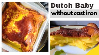 Dutch Baby Pancake | German Pancake Recipe