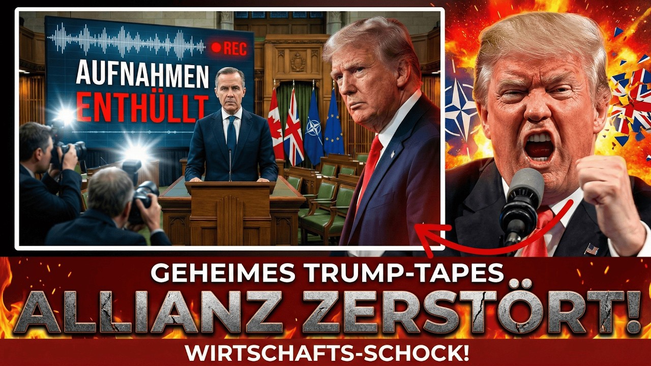 🚨 GELEAKT Trumps geheime Tonbänder zerstören die Allianz! (Wirtschafts-Schock)