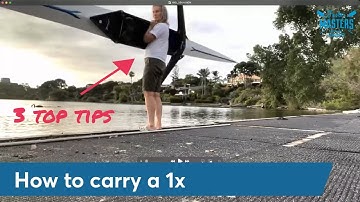How to carry a single scull | Faster Masters Rowing Radio