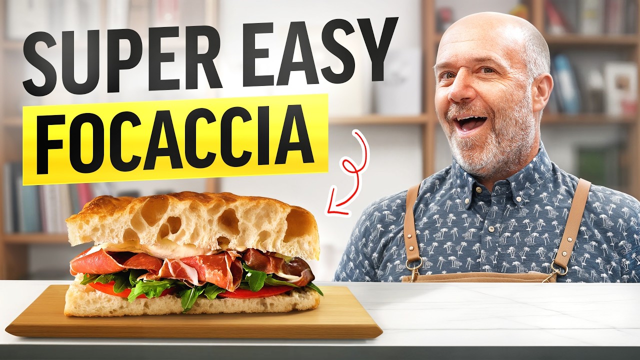 Easy No-Knead Focaccia Bread Recipe