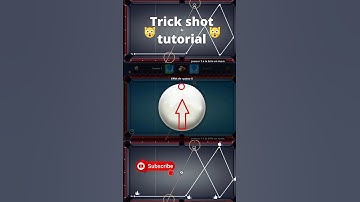Trick Shot Tutorial - 8 Ball Pool 🙀 #shorts #youtubeshorts #viral #8ballpool #tricks #short