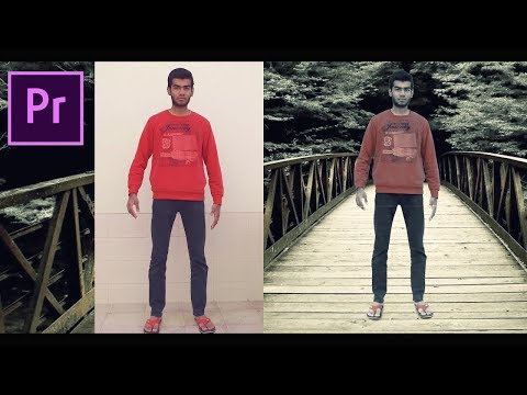In Premiere Pro | How To Remove Background Of Video WITHOUT Green Screen AND Masking