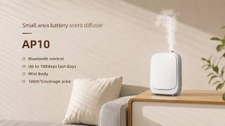 AP10 Smart Scent Diffuser | Bluetooth Control &amp; 100 Days Battery Life