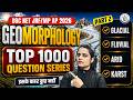 UGC NET Geography June 2026 | Geomorphology Top 1000 Questions Series -2 | Geography By Simran Ma’am