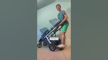 From single to double stroller with UPPAbaby! #vista #babygear #stroller #babyproducts #parenting
