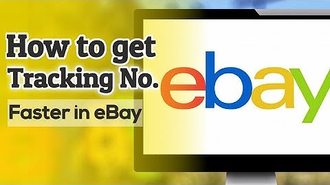 Drop Shippers - How to get eBay Tracking Number faster?