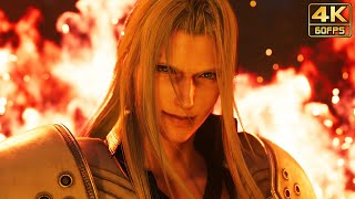 Final Fantasy VII REBIRTH - Sephiroth burns down Nibelheim & Kills Cloud's Mother @ 4K 60ᶠᵖˢ ✔
