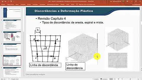 Como ocorre a deformação plástica dos metais?