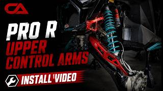 CA TECH USA- Pro R / Turbo R Ball Joint Control Arms Install- How To Video