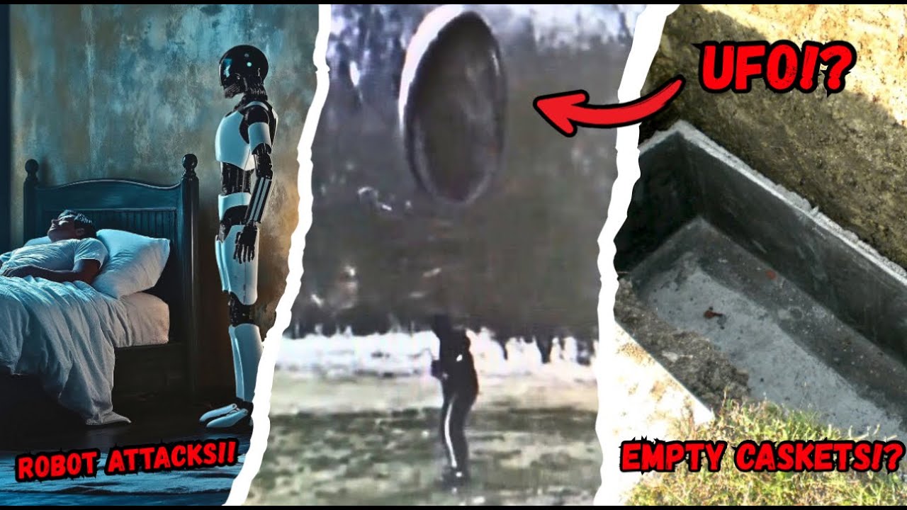 Robots Attack in China! Gravedigger Uncovers Something Sinister, Alien Encounter and more #nightgod
