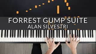 Forrest Gump - Forrest Gump Suite (Alan Silvestri) | Tutorial of my Piano Cover видео