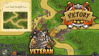 Lost Jungle | Veteran | 3 Stars | Kingdom Rush Frontiers Campaign screenshot 2