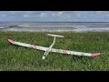 Multiplex heron an der nordsee und strmungsabriss beim landen