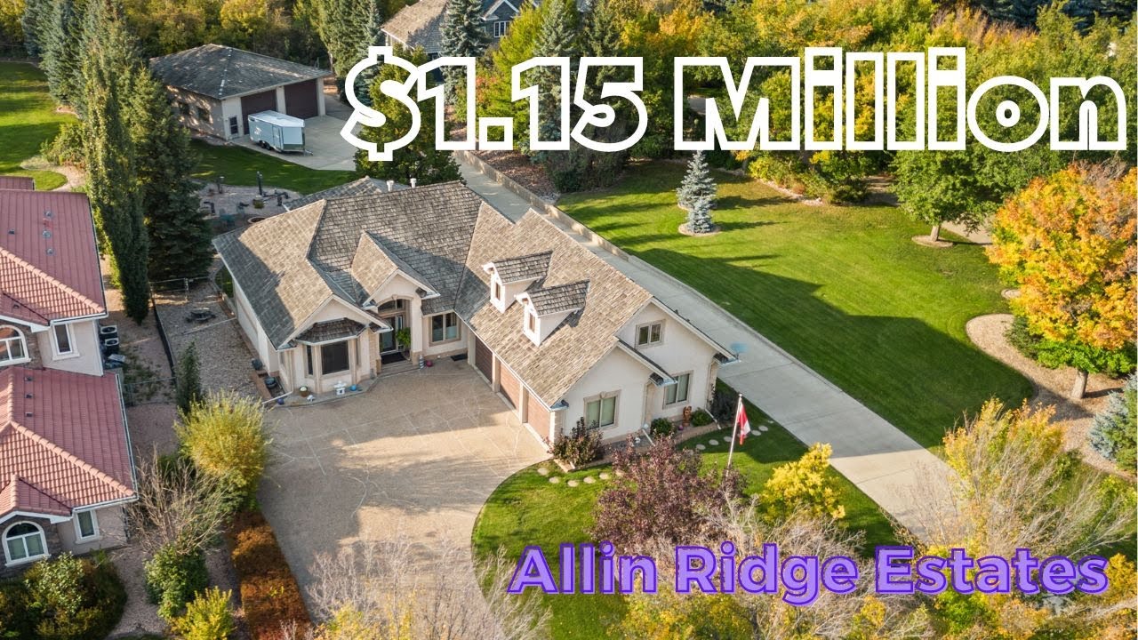 Take a peak inside a 1.15 million dollar listing in Allin Ridge! YouTube