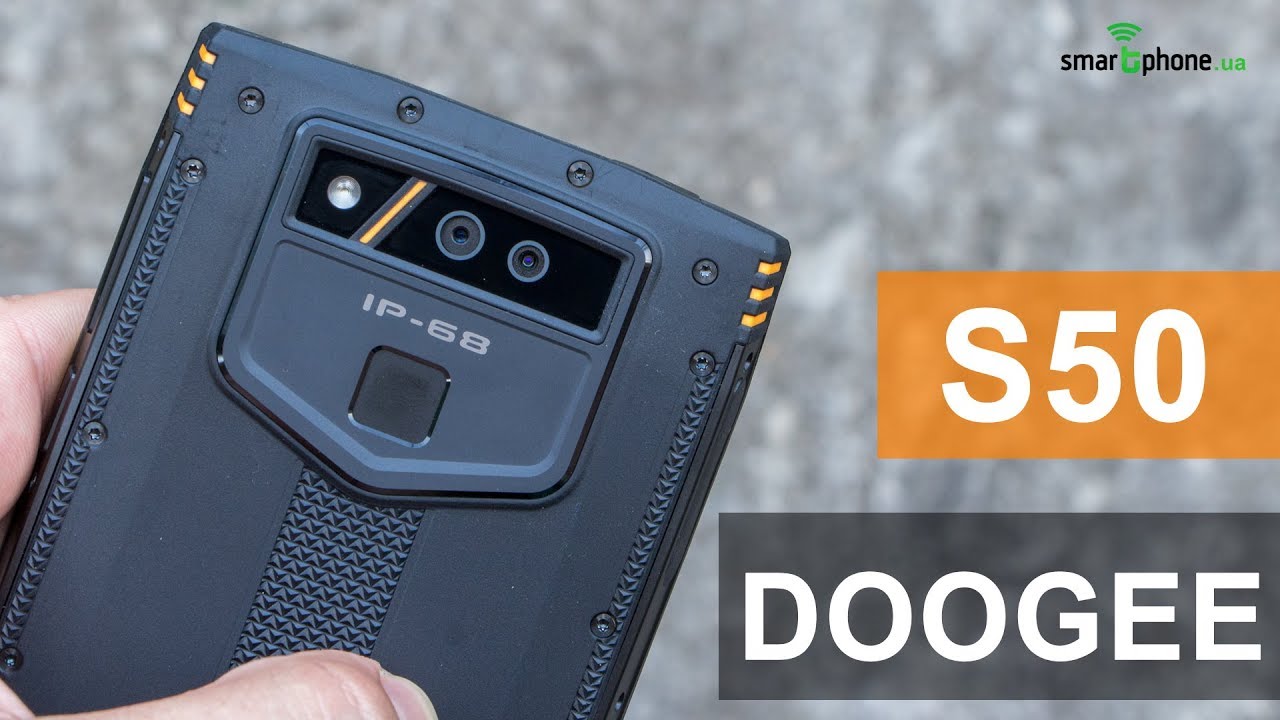 DOOGEE S50 - брутальность VS производительности! 6 ГБ ОЗУ, IP68