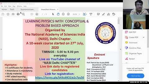 03_9_20, Day 39, PDG_Quantum Mech (part 6),Learning Physics with concept based approach