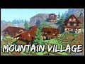 Minecraft Timelapse | Mountain Village