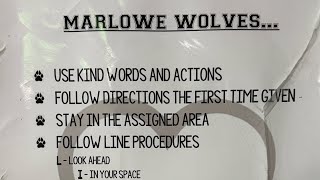 Marlowe Wolves Daily Expectations 
