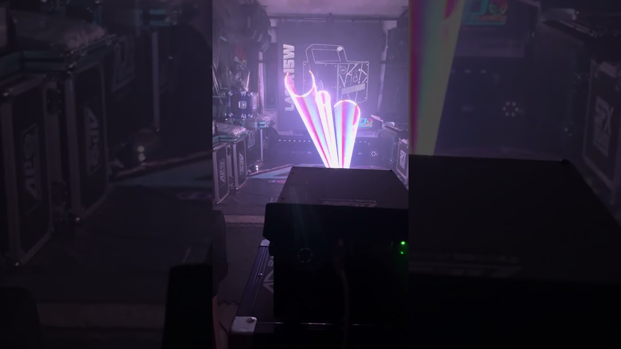 Laser 15w RGB Ilda dmx