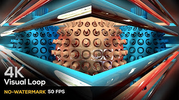 4K VISUAL LOOP ANIMATION (VJ LOOP) - 3D TUNNEL LUXURY
