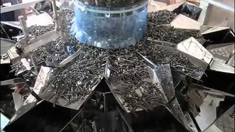 screw packaging system with multihead weigher,vis système d