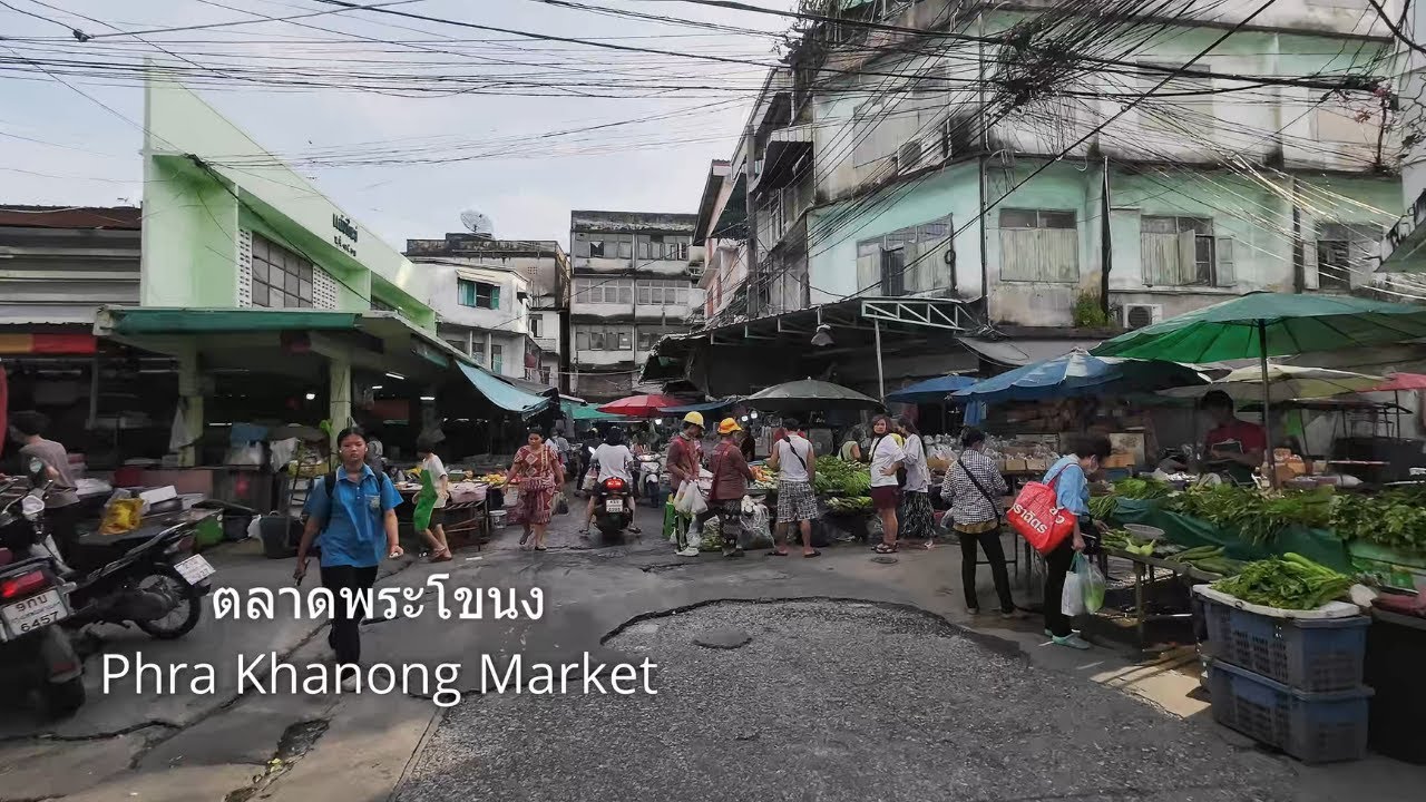 บรรยากาศบ้านเรือนและร้านค้าย่านอ่อนนุชและพระโขนง | เดินเที่ยวกรุงเทพ