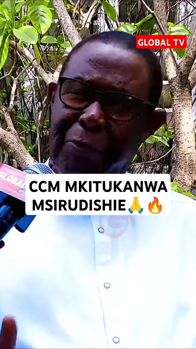 CCM MKITUKANWA MSIRUDISHIE🙏🔥... #shortsvideo #viralvideo
