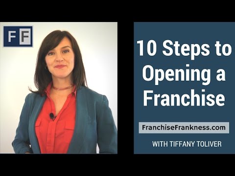  10 Steps to Opening a Franchise 12033