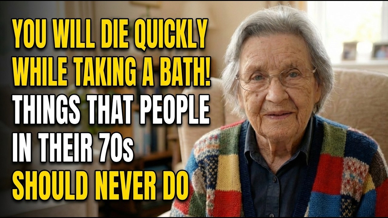 I’m 83. The Shocking Truth About Bathing After 70 – These 5 Habits Might Be Cutting Your Life Short